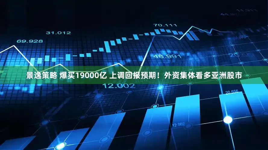 景逸策略 爆买19000亿 上调回报预期！外资集体看多亚洲股市